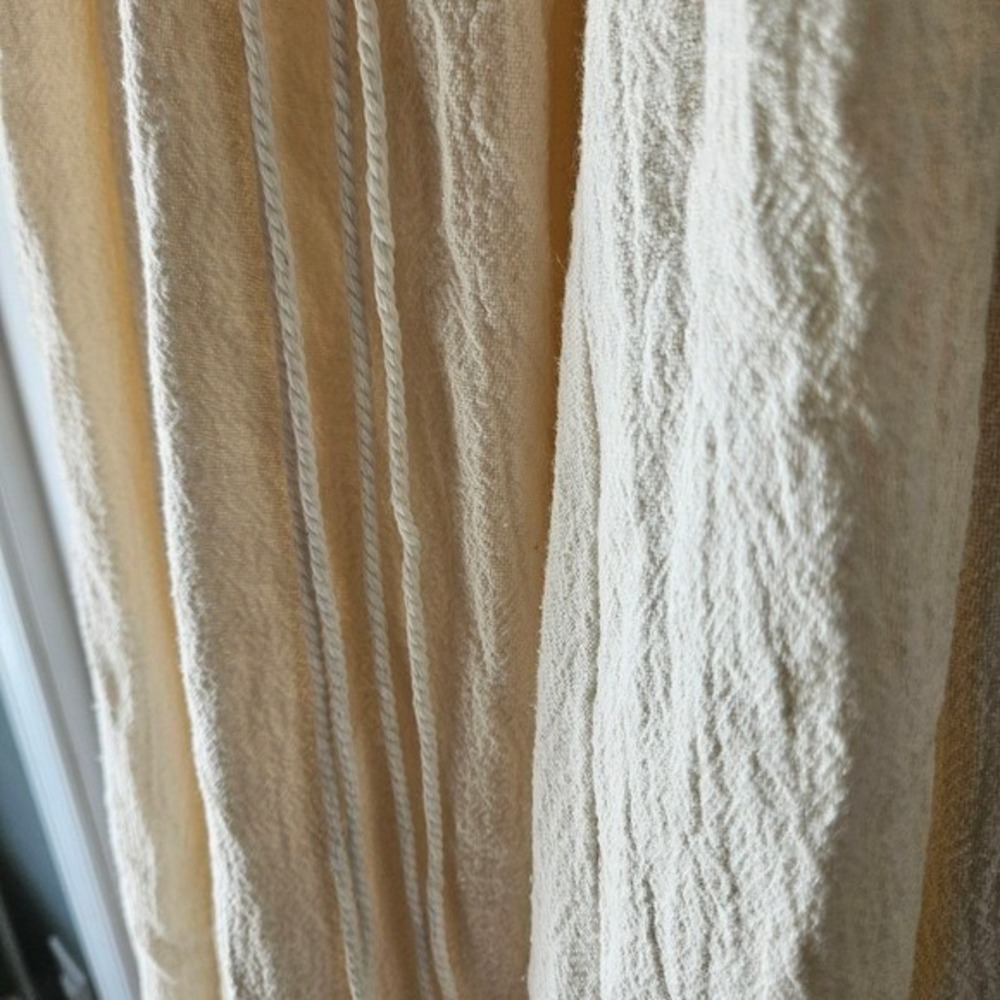 Maxi Dress Women Small Cream Festival Country Cowgirl Western Beach Bridal Angel - Picture 6 of 7